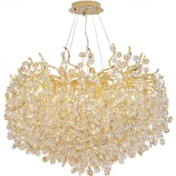 60 cm Unique Design Chandelier Aluminum LED Nordic Style 110-240 V