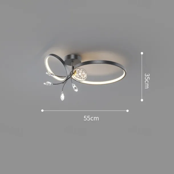 50 cm Unique Design Flush Mount Pendant Light Copper Brass LED Nordic Style 220-240V