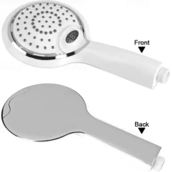 3 Colors Led Shower Head With Temperature Digital Display Water Powered LCD Shower Spray