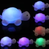7 Colours Changing LED Night Light Desk Lamp Bedside Light Bedroom Decor Christmas Gift Sea Turtle Battery Operated