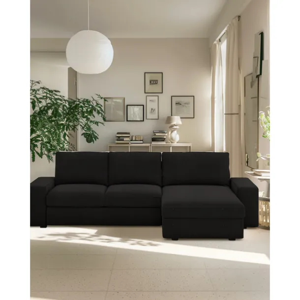 100% Cotton 3 Seater 4 Seater Sofa Cover with Armrests Solid Color Quilted Cotton Slipcovers KIVcover LITB PRIME cover