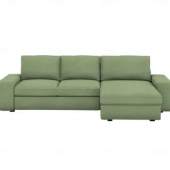100% Cotton 3 Seater 4 Seater Sofa Cover with Armrests Solid Color Quilted Cotton Slipcovers KIVcover LITB PRIME cover