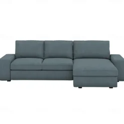 100% Cotton 3 Seater 4 Seater Sofa Cover with Armrests Solid Color Quilted Cotton Slipcovers KIVcover LITB PRIME cover