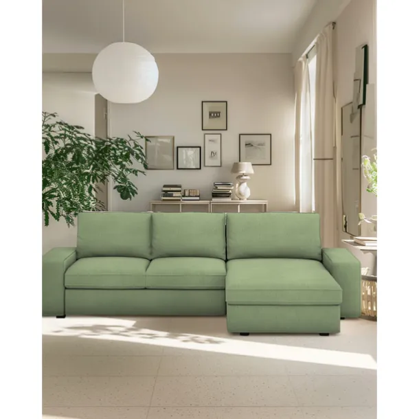100% Cotton 3 Seater 4 Seater Sofa Cover with Armrests Solid Color Quilted Cotton Slipcovers KIVcover LITB PRIME cover