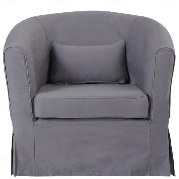 100% Cotton Armchair Cover Solid Color Quilted Cotton Slipcovers TULLcover LITB PRIME cover