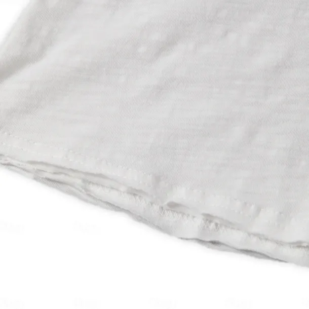 100% Cotton Men's Casual T Shirt Plain Crew Neck Summer Tee Street Holiday Short Sleeve Raw Edges Fashion Casual Comfortable Top Tee