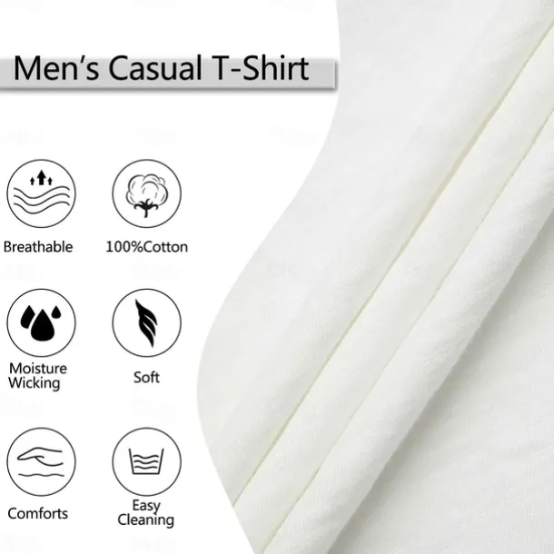 100% Cotton Men's T-shirt Fashion Cut Design Soild Tops Tees Short Sleeve Summer T Shirt For Men