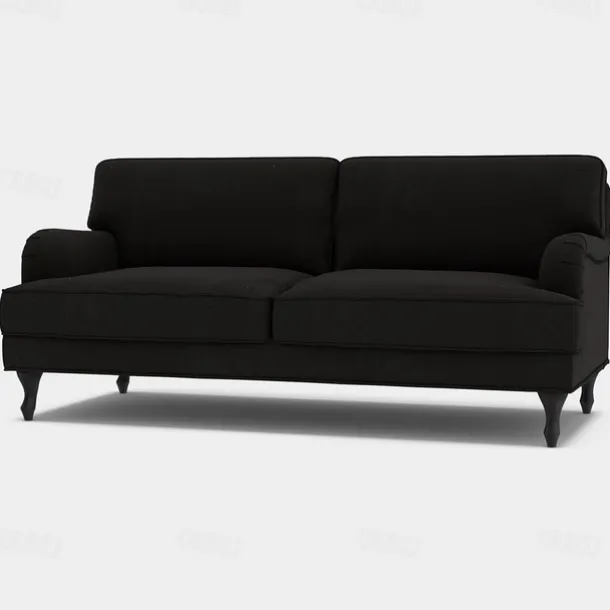 100% Cotton Sofa Cover 3 Seater Solid Color Quilted Cotton Slipcovers STOCKcover LITB PRIME cover