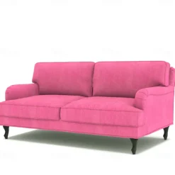 100% Cotton Sofa Cover 3 Seater Solid Color Quilted Cotton Slipcovers STOCKcover LITB PRIME cover