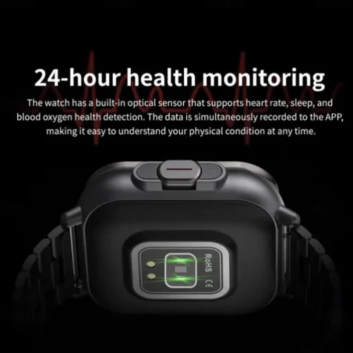696 D8 Smart Watch 2.01 inch Smartwatch Fitness Running Watch Bluetooth ECG+PPG Pedometer Call Reminder Compatible with Android iOS Women Men Hands-Free Calls Message Reminder IP 67 42mm Watch Case