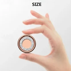 360 Degree Mobile Popular Magnet Phone Holder For iPhone 15 14 Metal Finger Phone Stand For Samsung S23