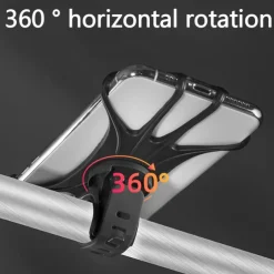 360 Degree Rotatable Silicone Bicycle Phone Holder Balance Car Motorcycle Stand Bracket