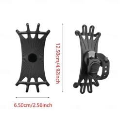 360 Degree Rotatable Silicone Bicycle Phone Holder Balance Car Motorcycle Stand Bracket