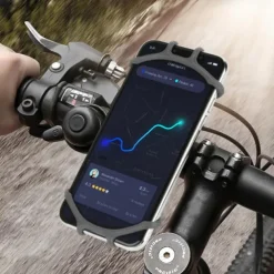 360 Degree Rotatable Silicone Bicycle Phone Holder Balance Car Motorcycle Stand Bracket