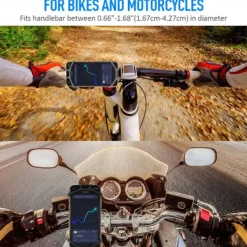 360 Degree Rotatable Silicone Bicycle Phone Holder Balance Car Motorcycle Stand Bracket