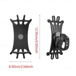 360 Degree Rotatable Silicone Bicycle Phone Holder Balance Car Motorcycle Stand Bracket