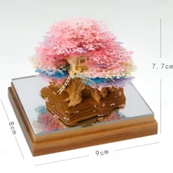 2025 Desk Calendar Memo Pad 3D Memo Pad Notepad Paper Carving Non-Sticky Paper Notes 3D Decoration Notepad Paper Romantic Gift Carving