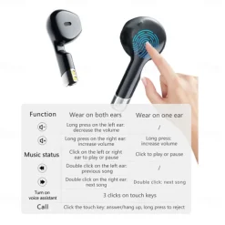 696 D8PRO Smart Watch 2.01 inch Smart Band Fitness Bracelet Bluetooth Pedometer Call Reminder Sleep Tracker Compatible with Android iOS Men Hands-Free Calls Message Reminder Watches with Earbuds IP 67