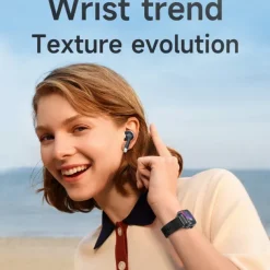 696 D8PRO Smart Watch 2.01 inch Smart Band Fitness Bracelet Bluetooth Pedometer Call Reminder Sleep Tracker Compatible with Android iOS Men Hands-Free Calls Message Reminder Watches with Earbuds IP 67