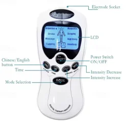 4 Electrode Health Care Tens Acupuncture Electric Therapy Massageador Machine Pulse Body Slim