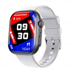 696 F59 Smart Watch 2.1 inch Smart Band Fitness Bracelet Bluetooth Pedometer Call Reminder Sleep Tracker Compatible with Android iOS Women Hands-Free Calls Message Reminder IP 67 38mm Watch Case