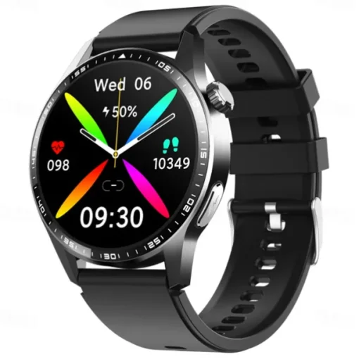 696 F400 Smart Watch 1.55 inch Smart Band Fitness Bracelet Bluetooth ECG+PPG Pedometer Call Reminder Compatible with Android iOS Men Hands-Free Calls Message Reminder IP 67 46mm Watch Case