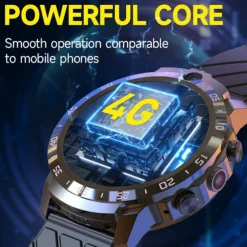 2023 Global Version 4G NET Smartwatch Android OS 1000mAH Battery 1.6 Screen Blood Pressure GPS Location Men Smart Watch