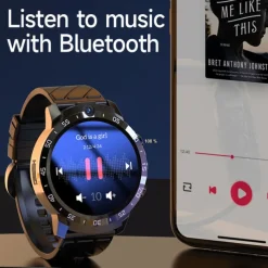 2023 Global Version 4G NET Smartwatch Android OS 1000mAH Battery 1.6 Screen Blood Pressure GPS Location Men Smart Watch