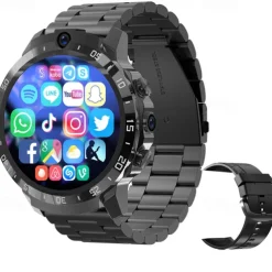 2023 Global Version 4G NET Smartwatch Android OS 1000mAH Battery 1.6 Screen Blood Pressure GPS Location Men Smart Watch