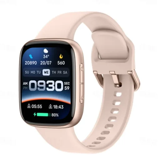 696 GTX20 Smart Watch 1.85 inch Smartwatch Fitness Running Watch Bluetooth Pedometer Call Reminder Sleep Tracker Compatible with Android iOS Women Men Hands-Free Calls Message Reminder IP 67 38mm