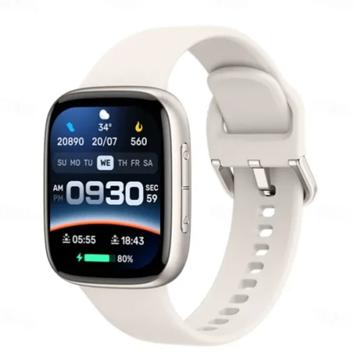 696 GTX20 Smart Watch 1.85 inch Smartwatch Fitness Running Watch Bluetooth Pedometer Call Reminder Sleep Tracker Compatible with Android iOS Women Men Hands-Free Calls Message Reminder IP 67 38mm