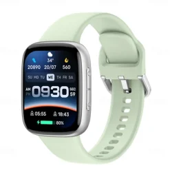 696 GTX20 Smart Watch 1.85 inch Smartwatch Fitness Running Watch Bluetooth Pedometer Call Reminder Sleep Tracker Compatible with Android iOS Women Men Hands-Free Calls Message Reminder IP 67 38mm