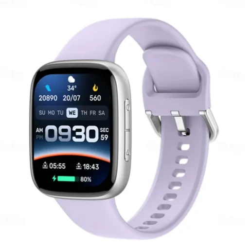696 GTX20 Smart Watch 1.85 inch Smartwatch Fitness Running Watch Bluetooth Pedometer Call Reminder Sleep Tracker Compatible with Android iOS Women Men Hands-Free Calls Message Reminder IP 67 38mm