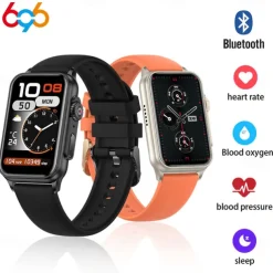 696 H23 Smart Watch 1.57 inch Smart Band Fitness Bracelet Bluetooth Pedometer Call Reminder Sleep Tracker Compatible with Android iOS Women Hands-Free Calls Message Reminder IP 67 31.5mm Watch Case