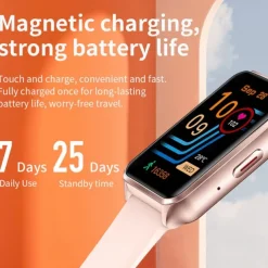 696 H37 Smart Watch 1.57 inch Smart Band Fitness Bracelet Bluetooth Pedometer Call Reminder Sleep Tracker Compatible with Android iOS Women Hands-Free Calls Message Reminder IP 67 30mm Watch Case