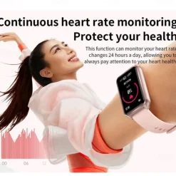 696 H37 Smart Watch 1.57 inch Smart Band Fitness Bracelet Bluetooth Pedometer Call Reminder Sleep Tracker Compatible with Android iOS Women Hands-Free Calls Message Reminder IP 67 30mm Watch Case