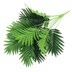 12 Head 68CM Artificial Palm Plants Leaves, Faux Fake Tropical Large Palm Tree Leaves Imitation Leaf Artificial Plants, Tropical Wedding Floral Arrangement Indoor Outdoor Decoration