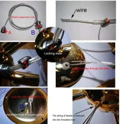 8/9/12 Heads LED Pendant Light Nordic Dandelion Chandelier Fireworks Crystal Lamp Artistic Living Room Dining Room Bedroom Lamp Romantic Clothing Store Bar Lamp 15-22inch