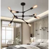 6/8/9 Heads Pendant Light Modern Chandelie Living Room Bedroom Metal Painted Finishes Nordic Style 110-120V 220-240V