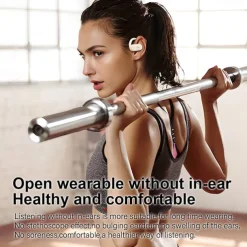 696 HI92 Hands Free Telephone Driving Headset Ear Hook Bluetooth 5.3 Noise cancellation for Apple Samsung Huawei Xiaomi MI Everyday Use Traveling Cycling Office Business Travel Entertainment Car