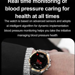 696 HK98 Smart Watch Fitness Tracker ECG PPG Bluetooth Call Reminder Android iOS IP67 48mm 1.43