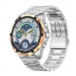 696 HK98 Smart Watch Fitness Tracker ECG PPG Bluetooth Call Reminder Android iOS IP67 48mm 1.43