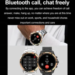 696 HK98 Smart Watch Fitness Tracker ECG PPG Bluetooth Call Reminder Android iOS IP67 48mm 1.43