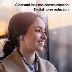 100 Hour Music Wireless Bluetooth Earphone 9D Strong Bass in Ear Sport Headset Neckband With Output MIC