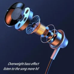 100 Hour Music Wireless Bluetooth Earphone 9D Strong Bass in Ear Sport Headset Neckband With Output MIC