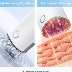 3 In 1 EMS Electric Hair Scalp Massager Brush Hair Oil Applicator LED Red Light Comb For Hair Growth