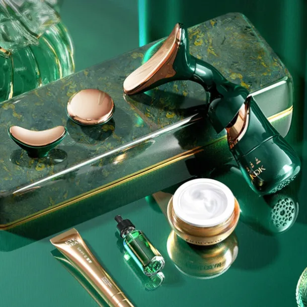 3 in 1 Face Neck Massager ION LED Photon Therapy Facial Lifting Beauty Devices Remove Double Chin Anti Wrinkle Skin Care Tools