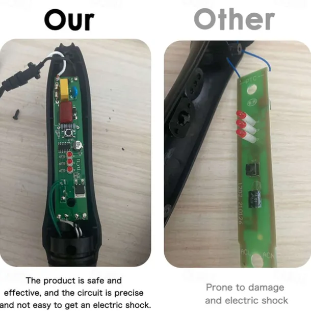 2 in 1 Hot Comb Hair Straightener Flat Irons Straightening Wet Dry Dual Use Brush Electric Heating Comb Hair Straight Styler Hair Curler