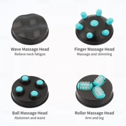 4 IN 1 Infrared Electric Anti-Cellulite Massager Gun Body Slimming, Relaxing Muscle 3D Roller Device Weight Loss Fat Remove