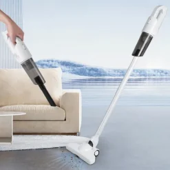 2 in 1 Portable Vacuum Cleaner Handheld Cordless Wireless Vacuum Cleaners Rechargeable High Power Dry Wet Vacuum Cleaner For Car Home